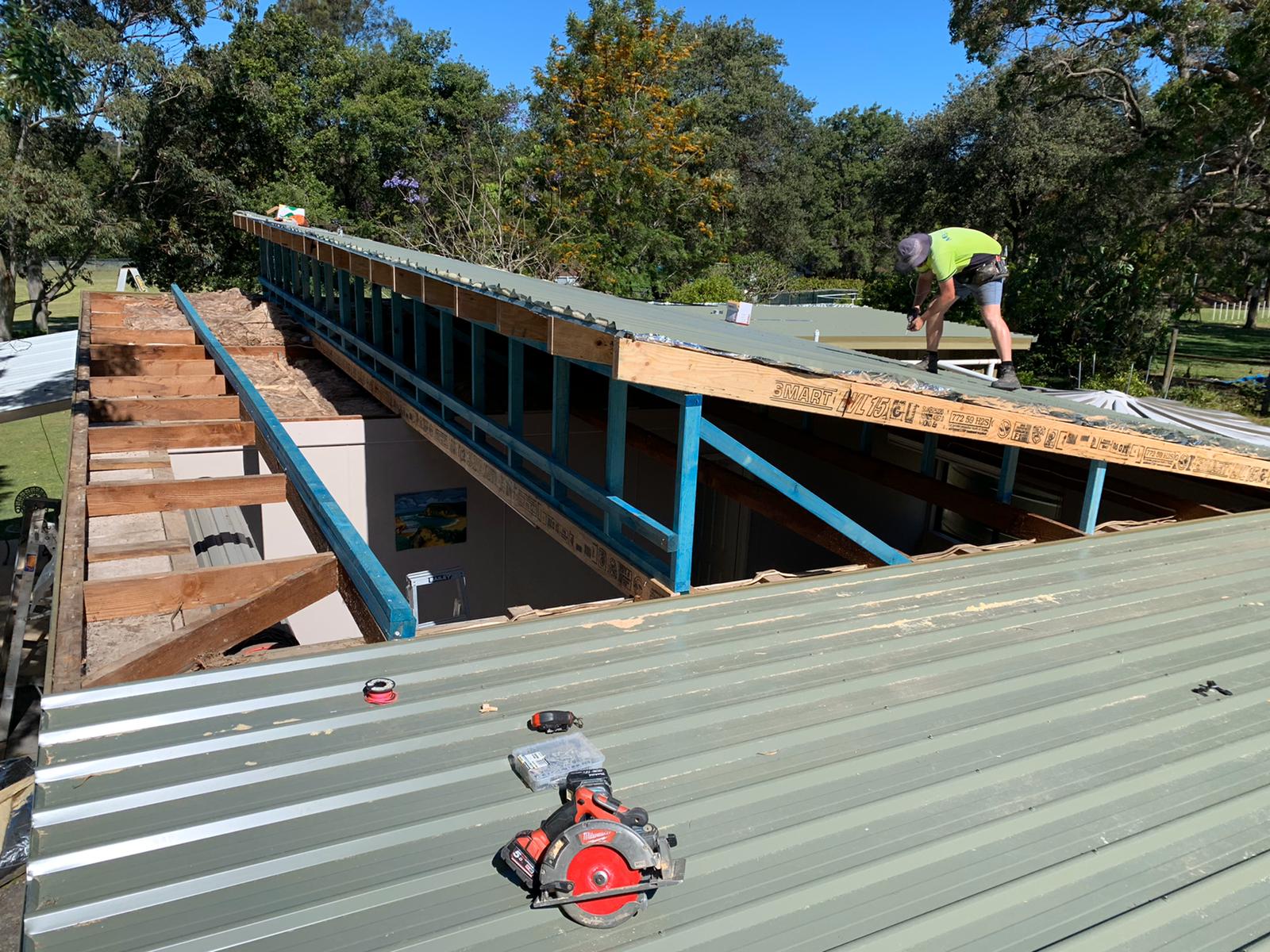 Metal Sheds repair Newcastle